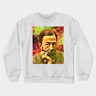 John Addington Symonds Snow Portrait | John Addington Symonds Artwork 15 Crewneck Sweatshirt